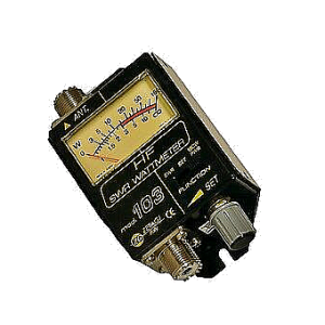 MEDIDOR DE ROE Y POTENCIA 25-50 MHz ZETAGI 103