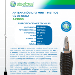 STEELBRAS AP 1000